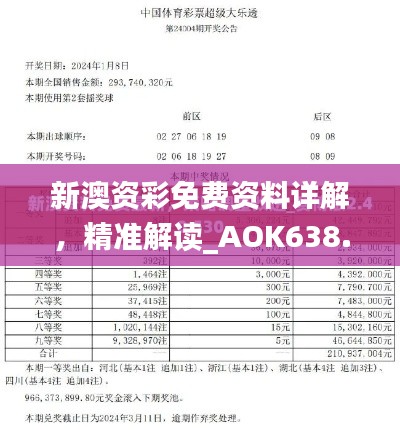 新澳资彩免费资料详解,精准解读_AOK638.78寓言版