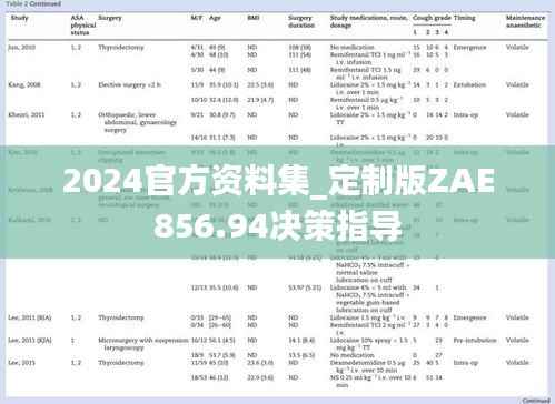 2024官方资料集_定制版ZAE856.94决策指导