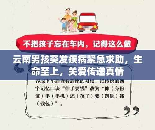 云南男孩突发疾病紧急求助,生命至上,关爱传递真情