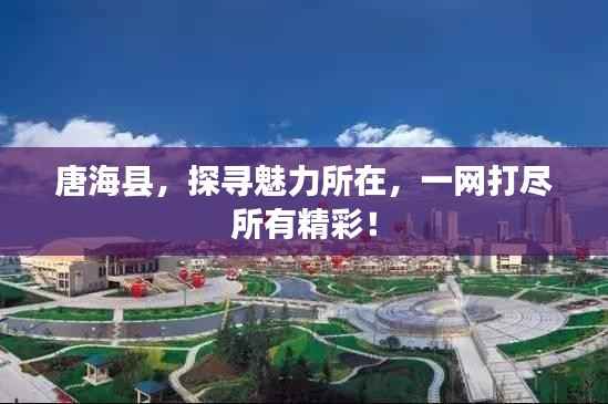 唐海县，探寻魅力所在，一网打尽所有精彩！